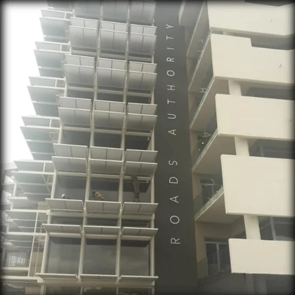 High Rise Cleaners at roads authority and namibia construction