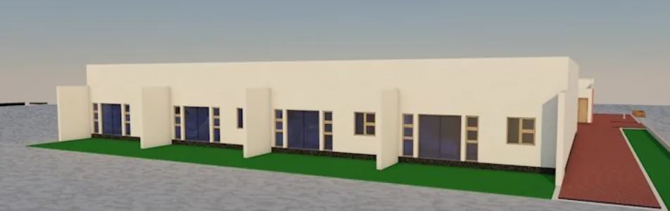 front 3d render