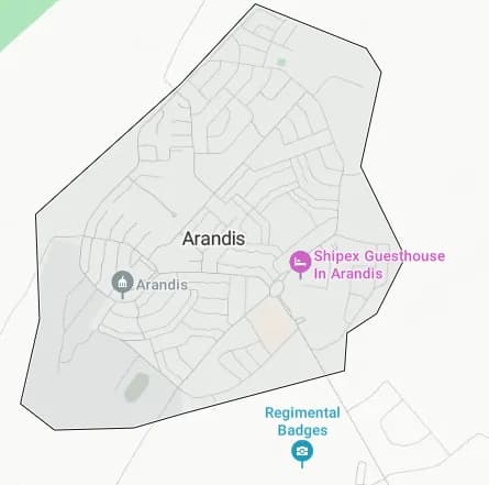 Map of Arandis